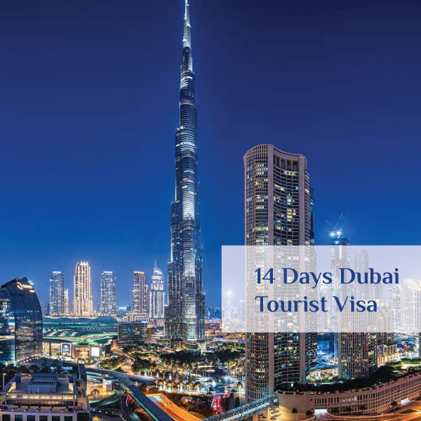 14 Days Dubai Visit visa